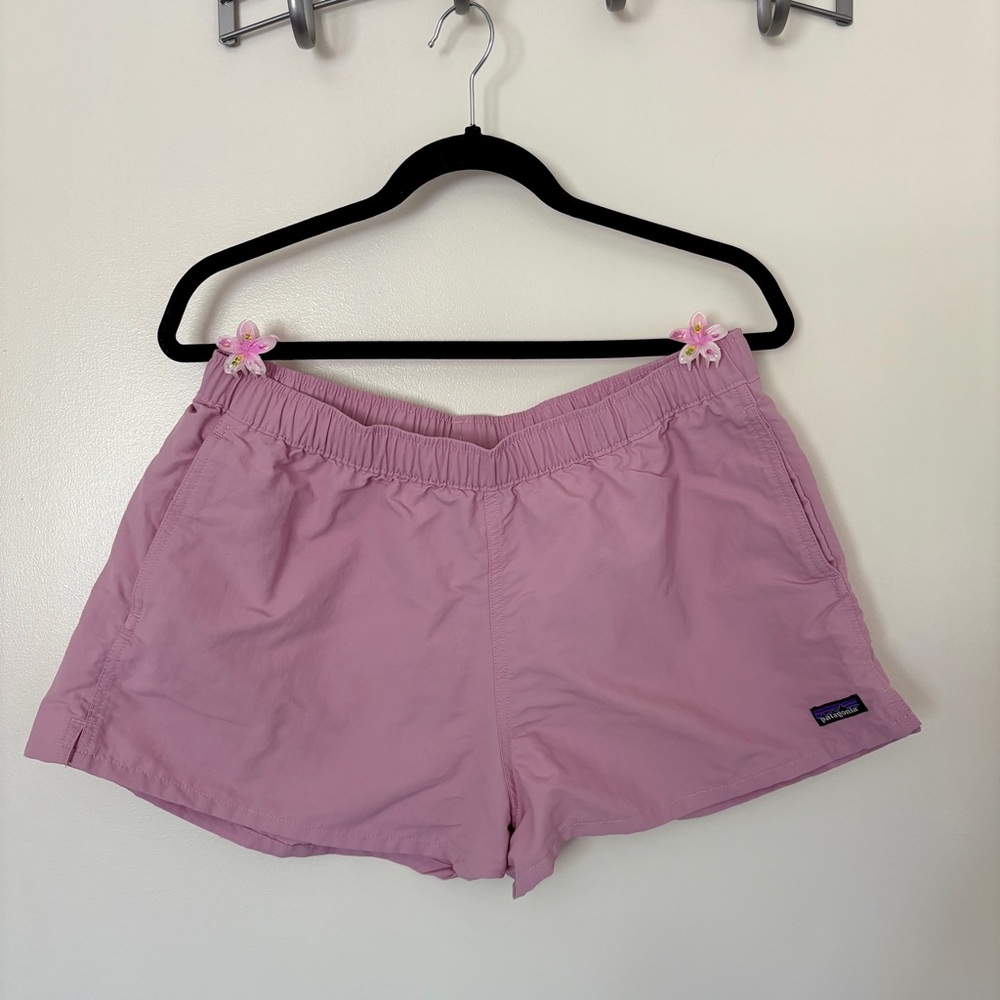 Patagonia Women's Barely Baggies Pink Shorts 2.5 inch inseam